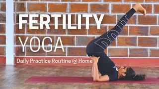 Free Online Yoga for Fertility  l Powerful Yoga Asanas for Boosting Fertility  l Preconceiving Yoga