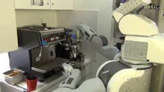 Robobarista: PR2 robot making latte