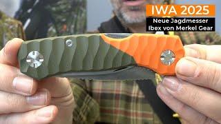 IWA 2025: Das neue Jagdmesser Ibex von Merkel Gear – Flipper vorgestellt