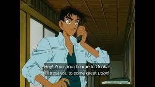 Conan is annoyed with Hattori | Detective Conan: Case Closed