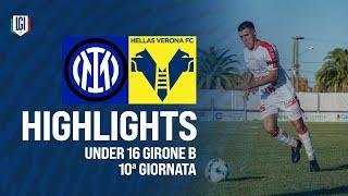 Highlights Inter-Hellas Verona U16 A-B, 10ª giornata stagione 2024-25