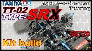 [RC] Tamiya TT-02 Type-SRX (58720), Kit build