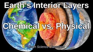 Earth's Interior Layers: Chemical Layers vs Physical Layers