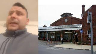 ANDY SMITH APPROACHED BY TROLLS AT BRIDLINGTON TRAIN STATION