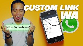 cara buat custom link whatsapp mudah dan gratis