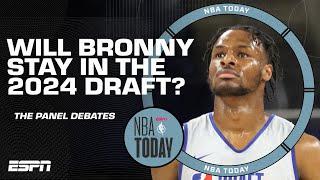 What scouts are saying about Bronny James after the Draft Combine | NBA Today