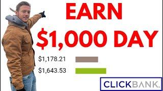 ClickBank Tutorial For Beginners 2022 (First $1,000 Day)