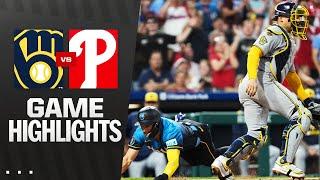 Brewers vs. Phillies Game Highlights (5/30/25) | MLB Highlights