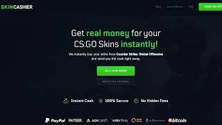 Where sell CSGO Skins for real money in 2021 skincashier Legit!?