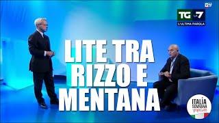 Furiosa lite tra Marco Rizzo ed Enrico Mentana “Lei rappresenta solo i potenti!”.
