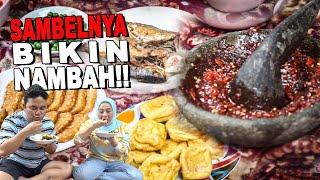 BAWAANNYA NAMBAH MULU GARA GARA SAMBEL INI "NCES NABATI"!! MAKAN NIKMAT!!