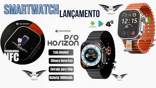Smartwatch Horizon Wearzone 4g Review Unboxing Apple Watch? Ultra Lite Pro 16 e 64gb Armazenamento
