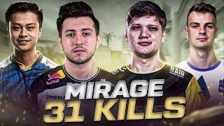 team_XANTARES vs team_s1mple | playing fpl mirage 31 kills