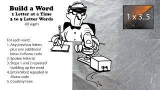 Build A Word - 1 Letter At A Time - 3 to 5-Letter Words - 40wpm