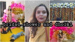 Bridal shower and dholki night || Sonia Shahid