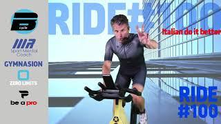 Ride Fartlek n. #100 B-Cycle On Demand, lezione di Spinning Indoor Cycling con Moreno Ruspi