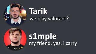 I forced this CSGO Pro to play Valorant with me...