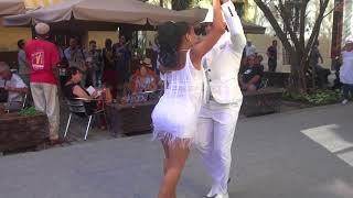 Cha-cha-cha on the street - Havana, Cuba