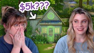 can we build a house in the sims for under $5000?