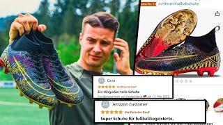 Ich teste 50€ Fake Fußballschuhe von Amazon!