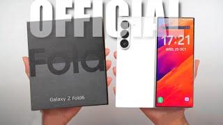 Samsung Galaxy Z Fold 6 - OFFICIALLY OUT! [REVEALED BIG SURPRISES]