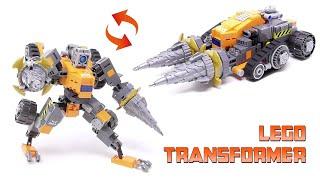 LEGO Transformer [Drill Tank] - Detailed Build