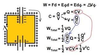 Physics 39   Capacitors (7 of 37) Energy Stored in a Capacitor