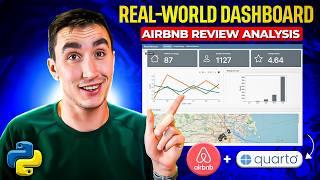 Real-World Python Dashboard Project w/ Quarto! (Airbnb Review Analysis)