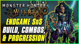 BEST ENDGAME SnS BUILD, COMBOS, & PROGRESSION GUIDE | Monster Hunter Wilds Sword & Shield