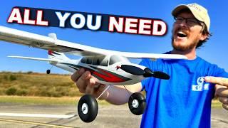 NEWEST RC Airplane for BEGINNERS that is EASY TO FLY!!! - HobbyZone Apprentice STOL S 700mm