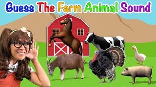 Guess The Farm Animal Sound with Soso | Educational Videos for Kids