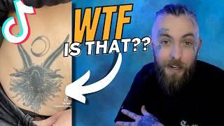 Tattoo Artist Reacts to Shocking Tattoo TikToks | Epic Wins & Fails!