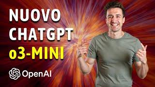 Nuovo ChatGPT o3 mini: AI gratis per tutti! Tutorial facile