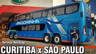 COMO É VIAJAR DE CURITIBA PARA SÃO PAULO PELA ANDORINHA? | Ficamos PRESOS no TRÂNSITO da BR116