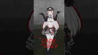 #shorts 【幻塔MMD】クローディア・ストームアイ/LADY CRAZY〔4K〕 #toweroffantasy