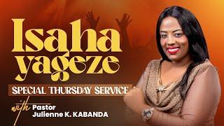 THURSDAY SERVICE 13.6.2024 (Fasting day 1234) - Pastor Julienne K. KABANDA