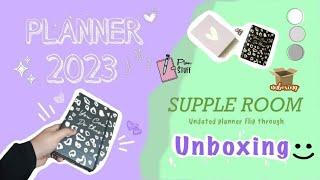 2023 Supple Room undated planner|Unboxing &Flip through|Affordable planner 799/- #2023 #planner