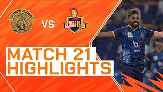 2023 Abu Dhabi T10, Match 21 Highlights: Northern Warriors vs Deccan Gladiators | Season 7