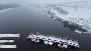 Понтонная переправа в районе села Замятино Задонского района перекрыта