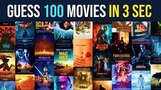 Guess 100 Movies in 3 Seconds by the Scene | Best Movies of the Last Four Decades