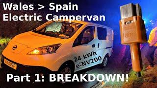 Nissan e-NV200 Campervan Breakdown: Part 1 Wales to Spain