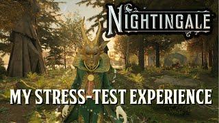 My Nightingale Stress test Experience |  Part 1:  Third person Nightingale gameplay