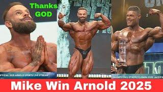 Mike Sommerfeld WinArnold Classic 2025 & Top 6 + Speech & Wesley Vissers ? Logan Fraklin..