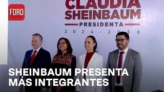 Presentación del gabinete ampliado de la virtual presidenta electa, Claudia Sheinbaum