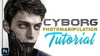 Photoshop manipulation Tutorial - How to make Cyborg effect - Adobe Photoshop CC 2022