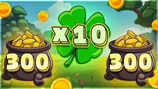 ANOTHER 10X MULTI CLOVER On LE BANDIT SLOT!!