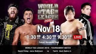 NJPW World Tag League 2019 - Day 3 Review