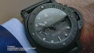 First look at the Panerai Submersible Marina Militare Carbotech (PAM00979)