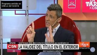 El Rector de la UNDAV fue entrevistado en C5N