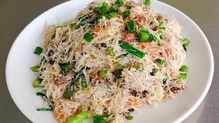 Bihun goreng cili padi tips bihun tidak melekat || Rizal tomyam